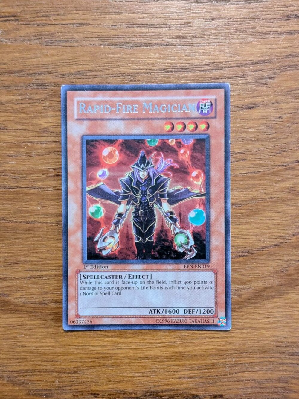 Yu-Gi-Oh! Rapid-Fire Magician - EEN-EN019 - Super Rare - 1st Edition - NM/LP
